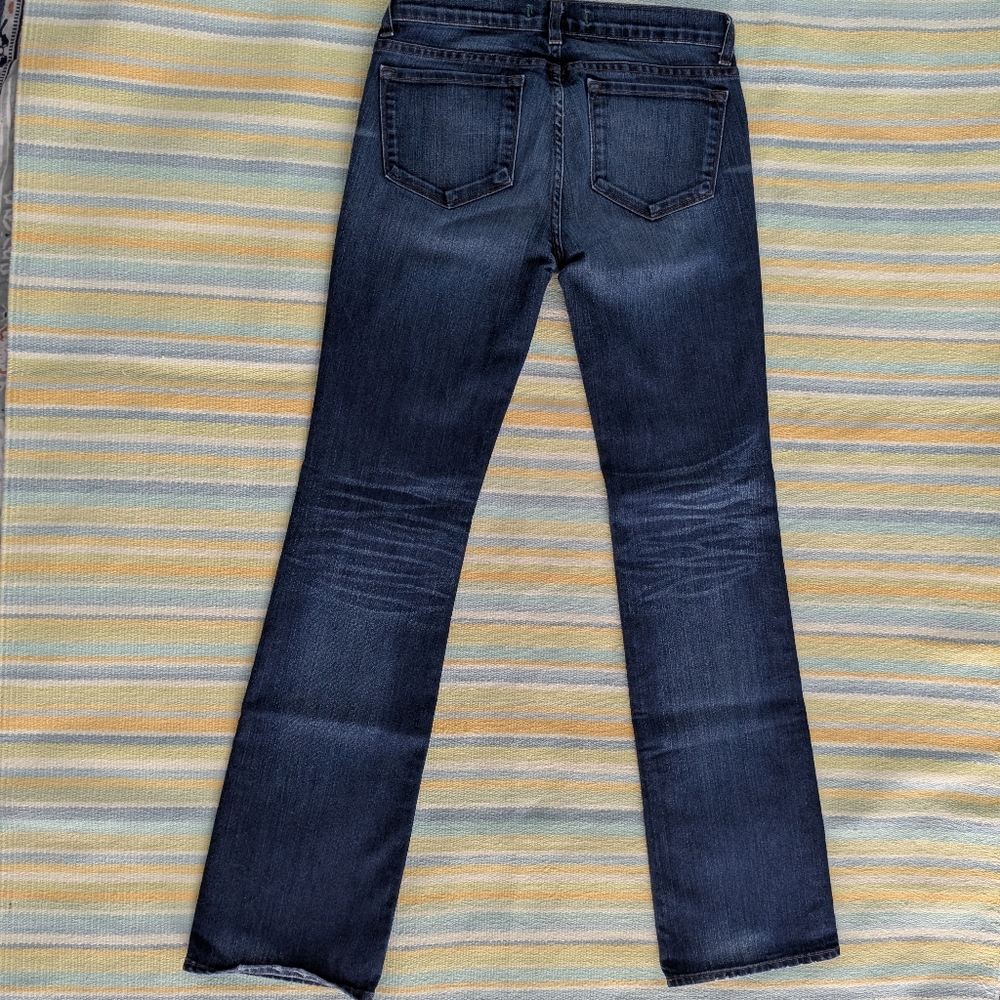 ⭐ J Brand The Straight Leg Jeans 28 Tyro Mid Rise Dark Wash